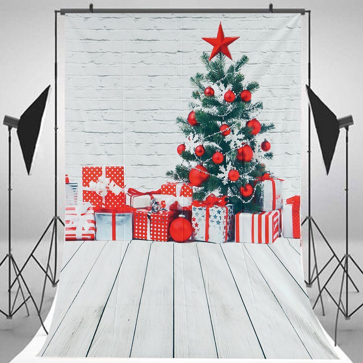 5x7FT-Christmas-Tree-Gift-Decor-Watercolor-Wall-Backdrop-Photography-Props-1361986