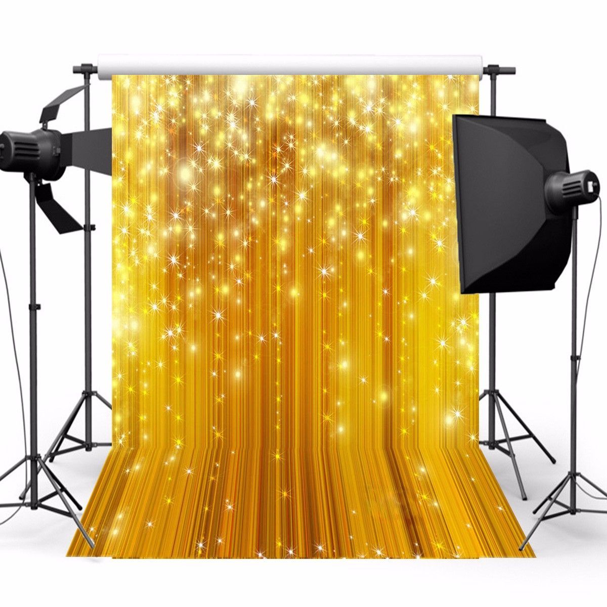5x7FT-Gold-Glitter-Vinyl-Studio-Photography-Backdrop-Props-Photo-Background-1162172