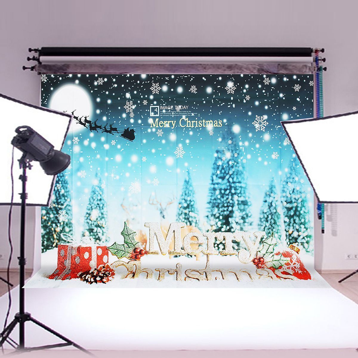 5x7FT-Merry-Christmas-Snow-Gift-Photography-Backdrop-Background-Studio-Prop-1208714