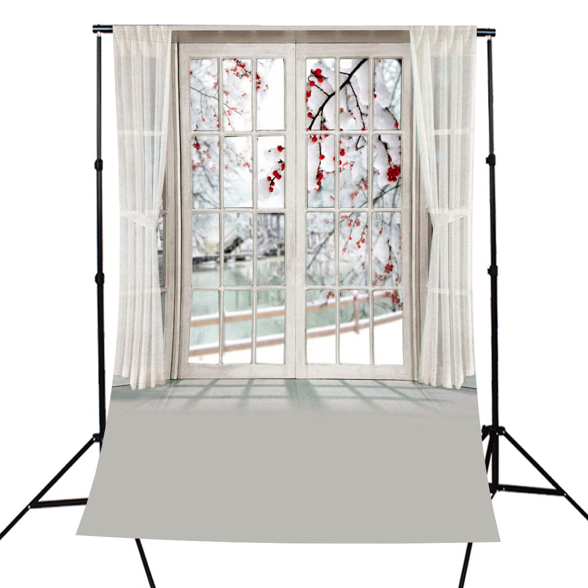 5x7FT-Photography-Backdrop-Blossom-Flower-Window-Curtain-Studio-Photo-Background-1160130