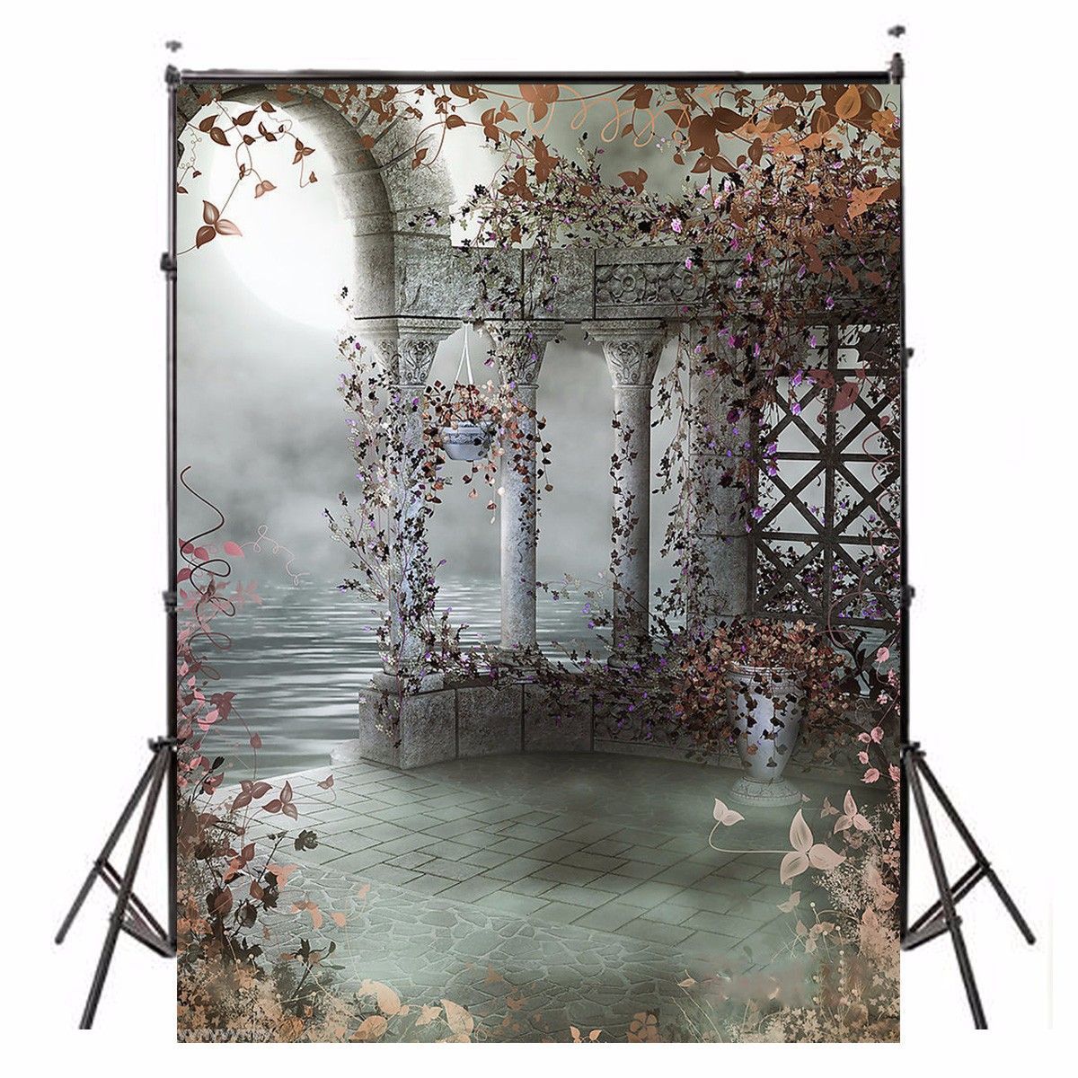 5x7FT-Vinyl-Retro-Flower-Fairy-Tale-Photography-Background-Backdrop-Photo-Prop-1121242
