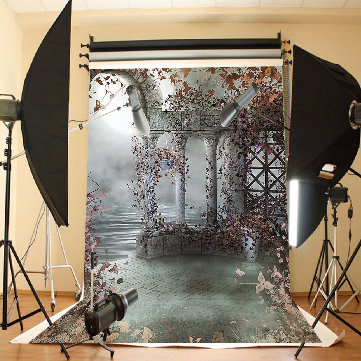 5x7FT-Vinyl-Retro-Flower-Fairy-Tale-Photography-Background-Backdrop-Photo-Prop-1121242