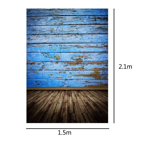 5x7ft-21x15cm-Blue-Wood-Floor-photography-Backdrop-Background-Studio-Photo-Prop-1026855
