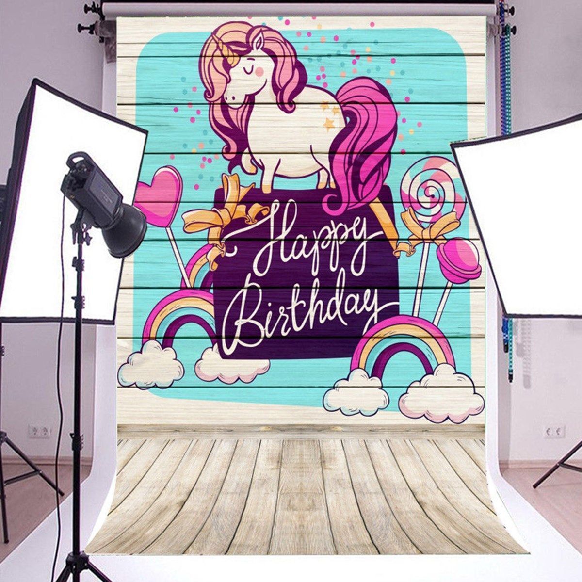 5x7ft-Happy-Birthday-Lollipop-Unicorn-Photography-Backdrop-Studio-Prop-Background-1291331