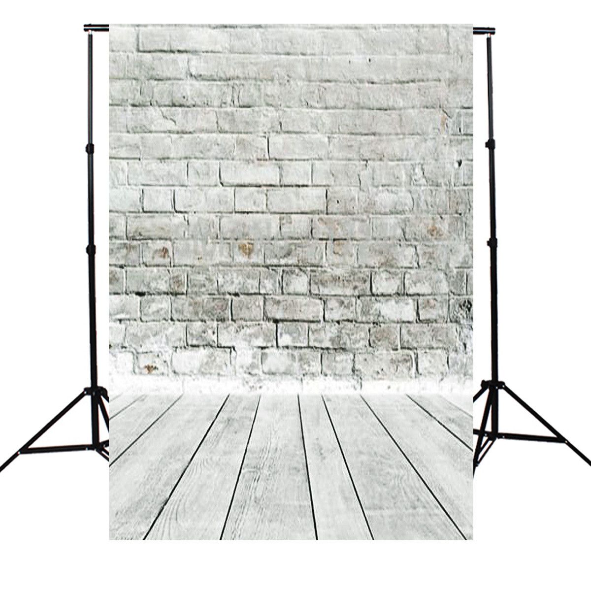 5x7ft-White-Gray-Brick-Wall-floor-Photography-Background-Backdrop-Photo-Studio-1128469