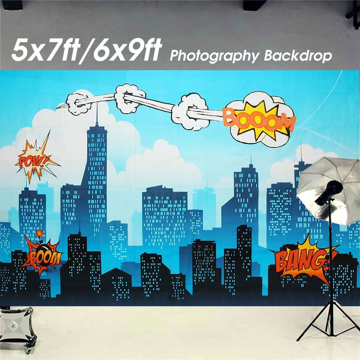 5x7ft6x9ft-Studio-Photography-Prop-Photo-Picture-Background-Backdrop-Cloth-1455084