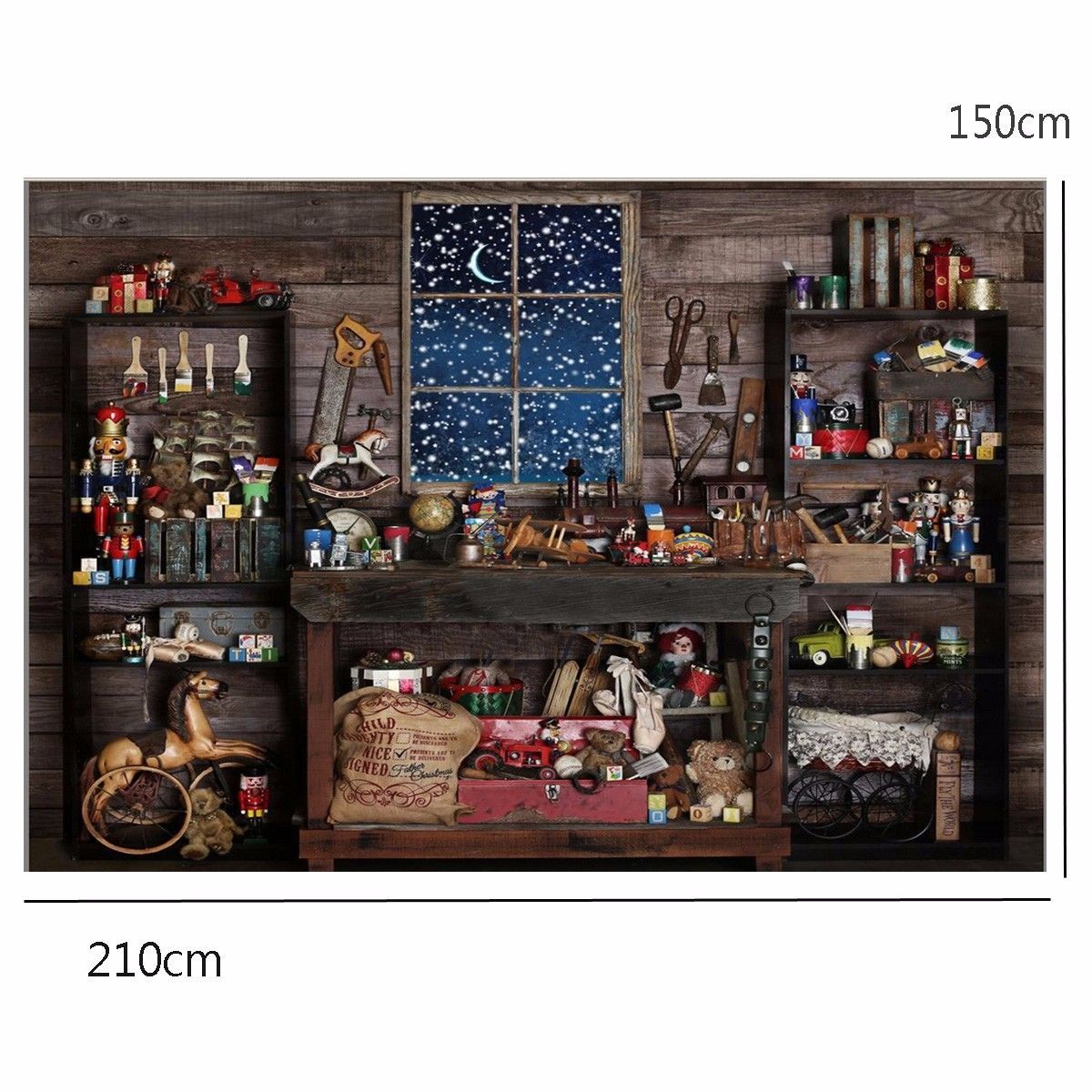 7x5FT-Christmas-Theme-Small-Shop-Gift-Doll-Tools-Wooden-Window-Photography-Background-Backdrop-1236492