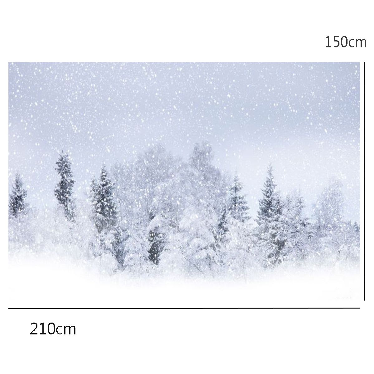 7x5FT-Snow-Covered-Forest-Photography-Background-Studio-Backdrop-21x15m-1237951