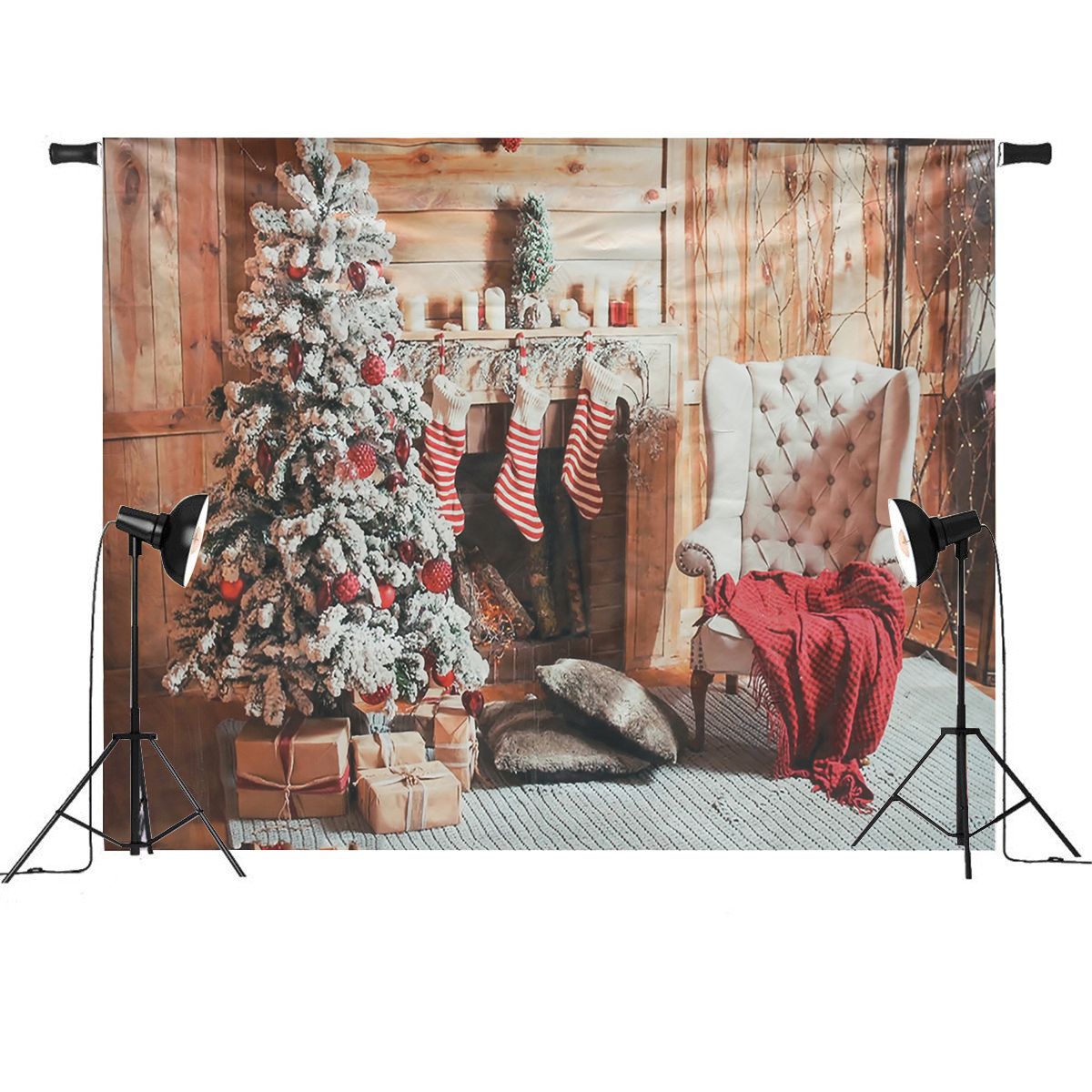 7x5ft-Christmas-Fireplace-Christmas-Tree-Chair-Gift-Stockings-Photography-Backdrop-Studio-Prop-Backg-1348885