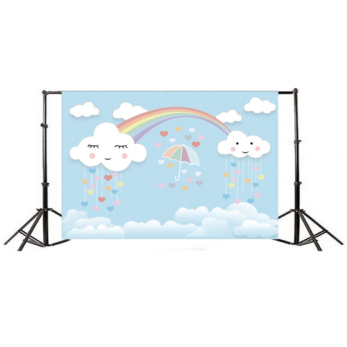 7x5ft-Rainbow-Smile-Clouds-Thin-Vinyl-Photography-Backdrop-Background-Studio-Photo-Prop-1314801