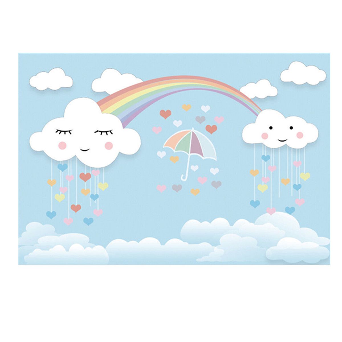 7x5ft-Rainbow-Smile-Clouds-Thin-Vinyl-Photography-Backdrop-Background-Studio-Photo-Prop-1314801