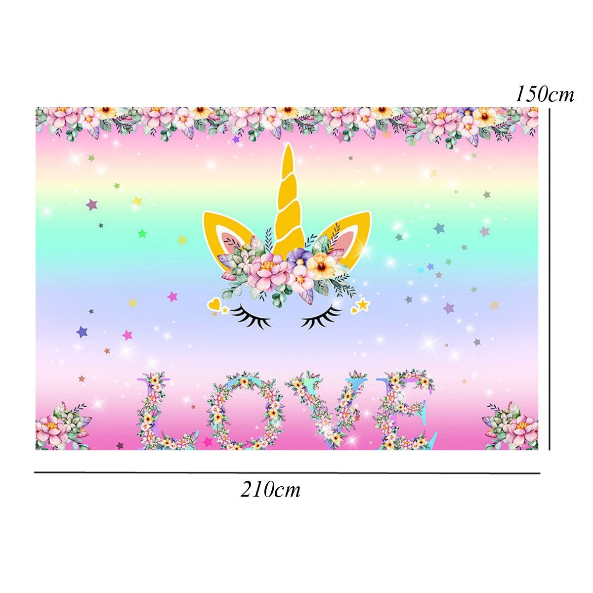 7x5ft-Unicorn-Love-Flowers-Photography-Backdrop-Studio-Prop-Background-1361362