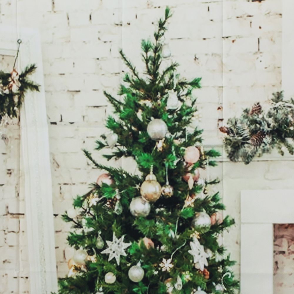 7x5ft-White-Fireplace-Christmas-Tree-Photography-Backdrop-Studio-Prop-Background-1342981