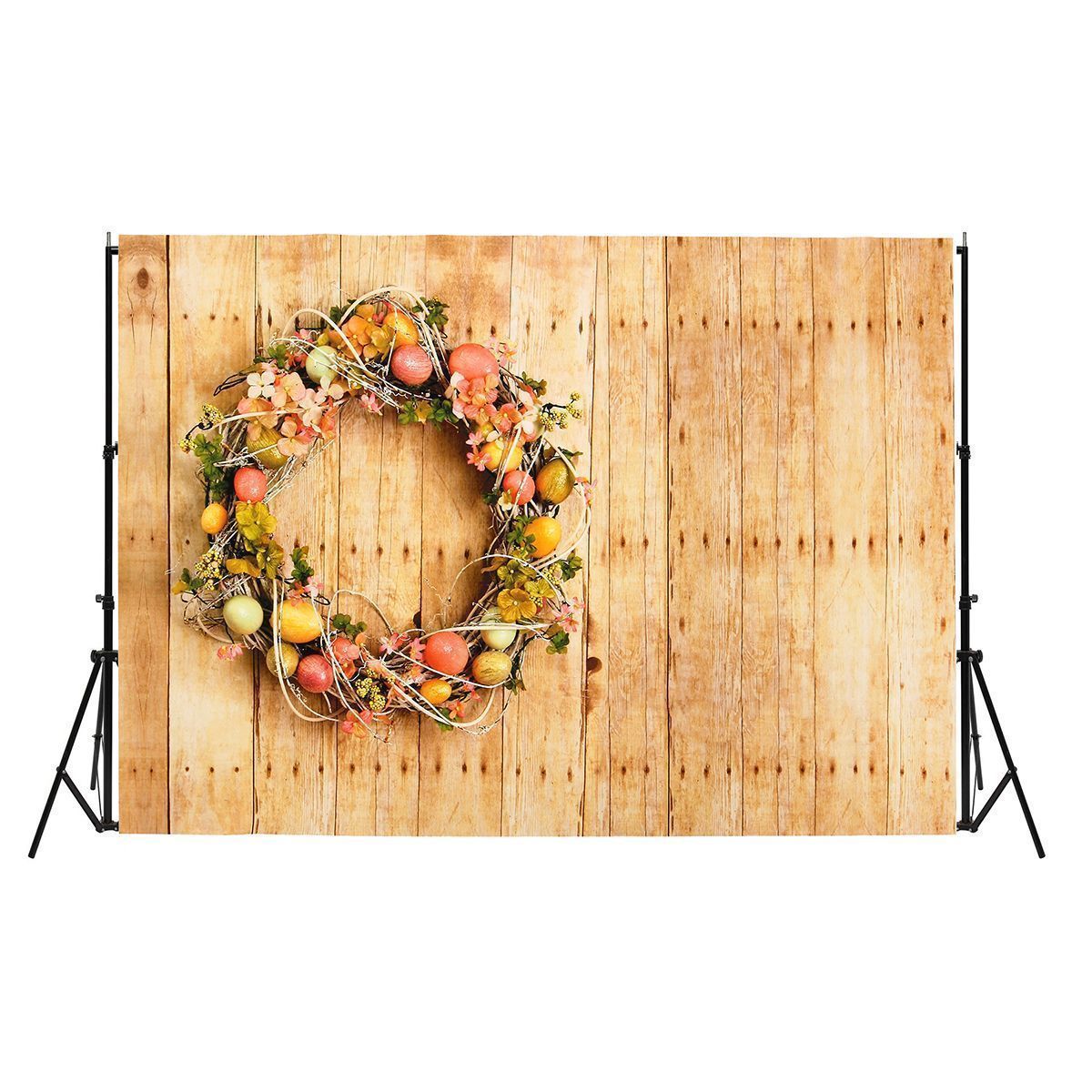 7x5ft5x3ft-Easter-Egg-Wood-Board-Thin-Vinyl-Photography-Backdrop-Background-Studio-Photo-Prop-1314802