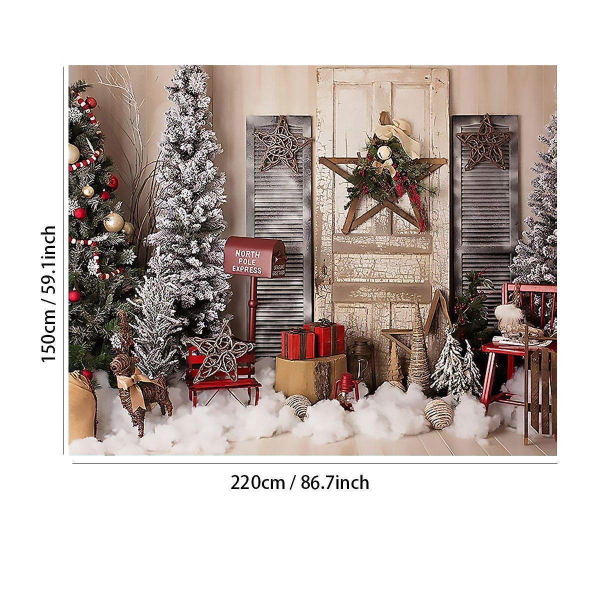 Christmas-Photography-Backdrops-Christmas-Tree-Door-Stars-Background-Cloth-for-Studio-Photograph-Bac-1763659