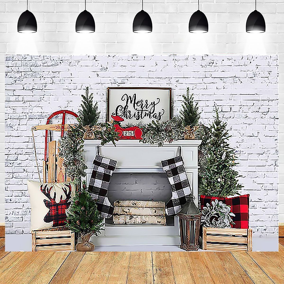 Christmas-Photography-Backdrops-White-Brick-Fireplace-Background-Cloth-for-Photo-Booth-Atudio-Photog-1763652