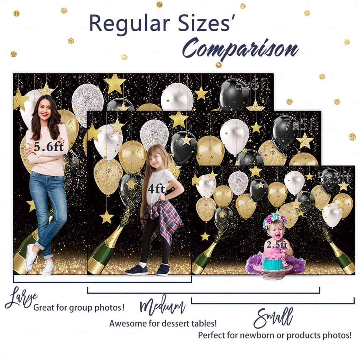 Fabric-Black-Golden-Balloon-Backdrops-Party-Decorations-Happy-Birthday-Banner-Favors-1723733