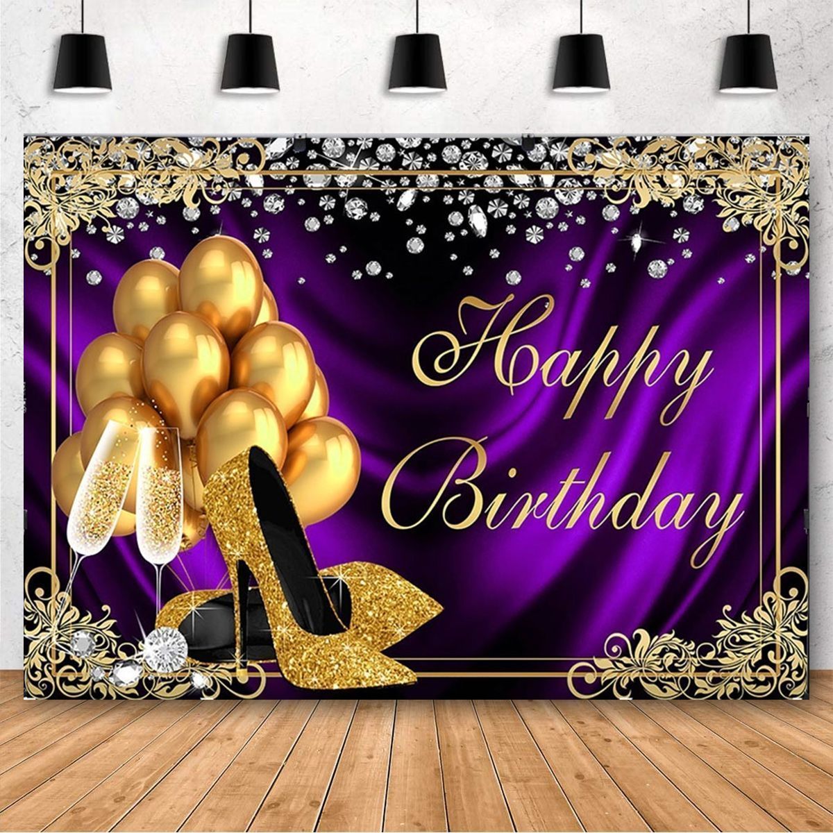 Glitter-Adult-Birthday-Party-Background-Photography-Cloth-Balloon-High-Heels-Diamond-Background-Phot-1759428