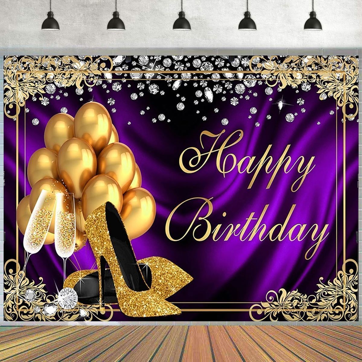 Glitter-Adult-Birthday-Party-Background-Photography-Cloth-Balloon-High-Heels-Diamond-Background-Phot-1759428