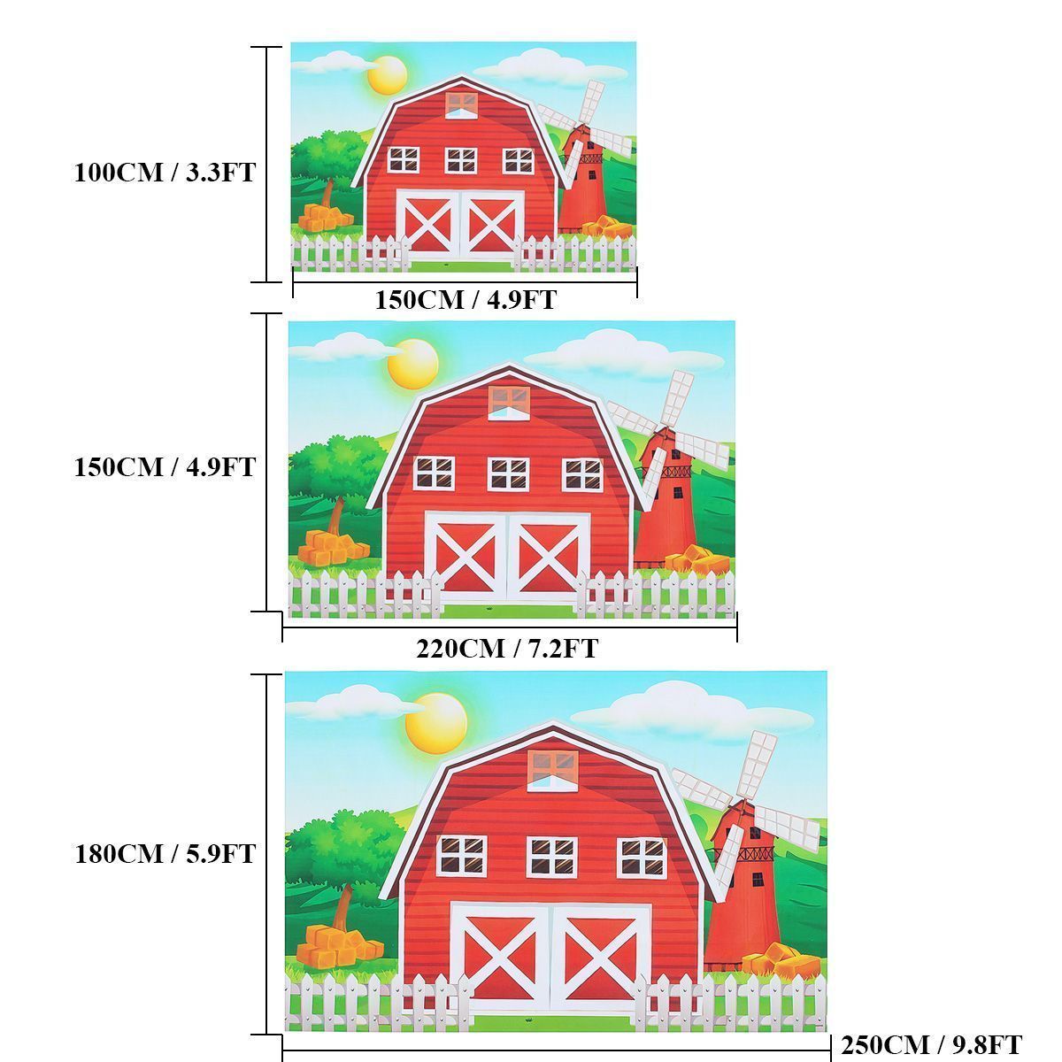 Photography-Backgrounds-Photo-Studio-Props-Cartoon-Red-Farm-Animals-Birthday-Party-Backdrop-1576071