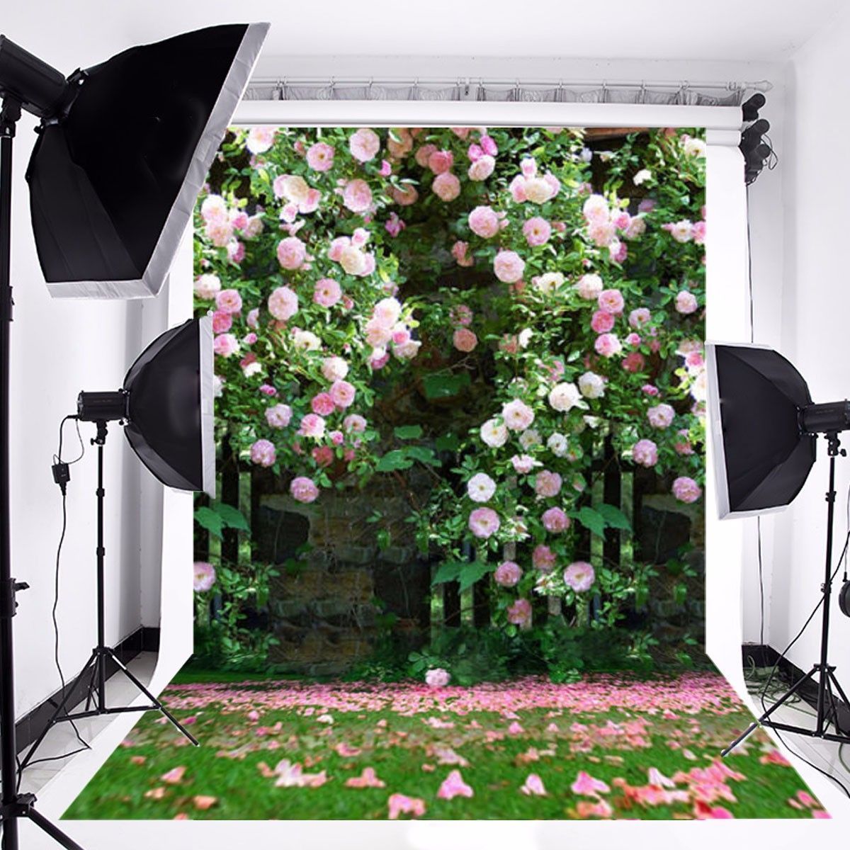 Photography-Vinyl-Background-Romantic-Wedding-Rendezvous-Garden-Roses-Cluster-1142376