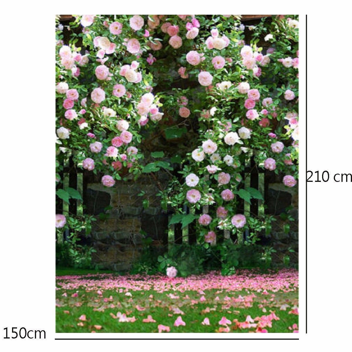 Photography-Vinyl-Background-Romantic-Wedding-Rendezvous-Garden-Roses-Cluster-1142376