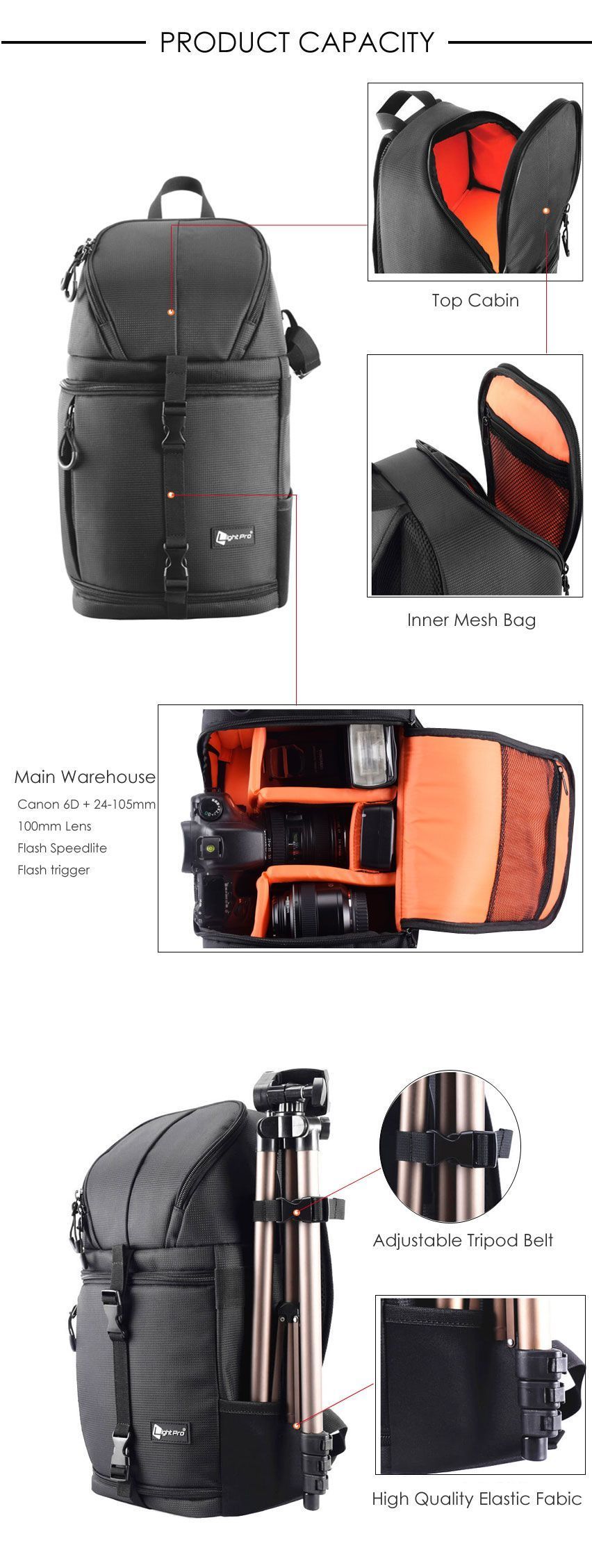 Light-Pro-Sling-Bag-Shoulder-Cross-Waterproof-Water-resistant-with-Rain-Cover-for-Canon-for-Nikon-fo-1599078