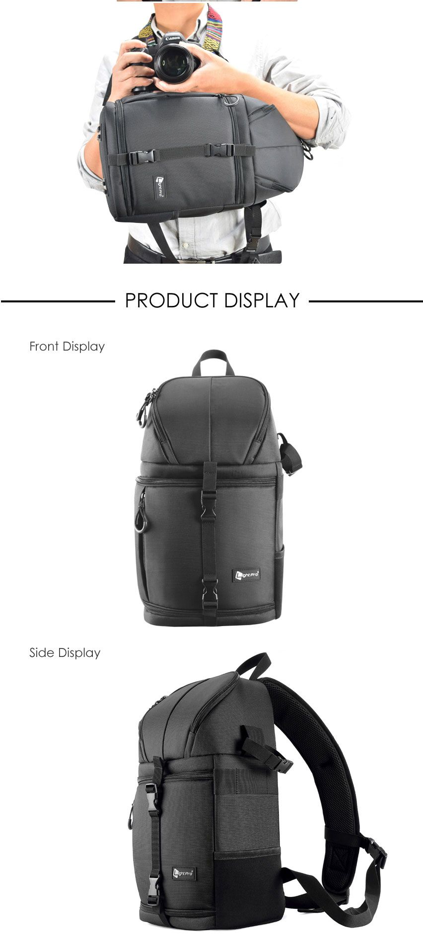 Light-Pro-Sling-Bag-Shoulder-Cross-Waterproof-Water-resistant-with-Rain-Cover-for-Canon-for-Nikon-fo-1599078