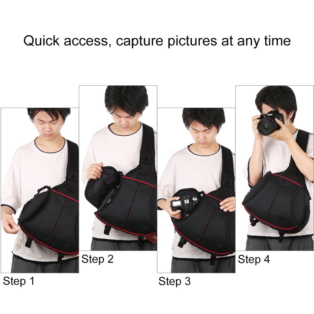 PULUZ-PU5013B-Water-resistant-Triangle-Sling-Shoulder-Messenger-Camera-Bag-1592690