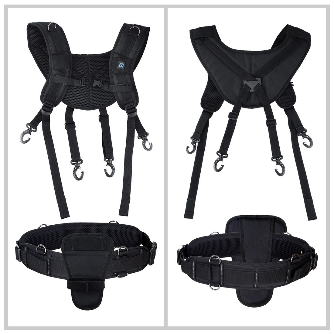 PULUZ-PU6012-Multi-functional-Bundle-Double-Shoulders-Padded-Strap-Waist-Belt-Holder-Holster-for-SLR-1564387