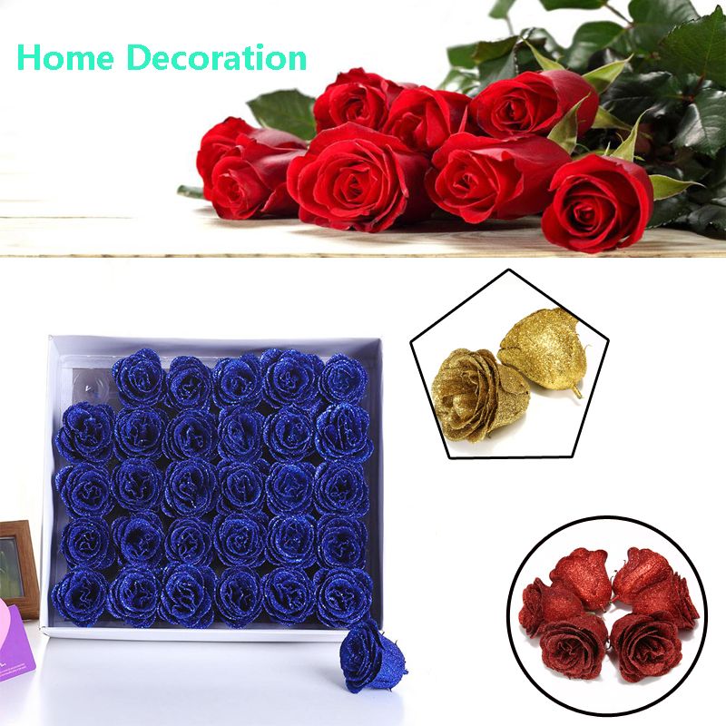 30PCS-Artificial-Rose-Flower-Crystal-Gold-Powder-Valentines-Day-Party-Gift-Decorations-1600349