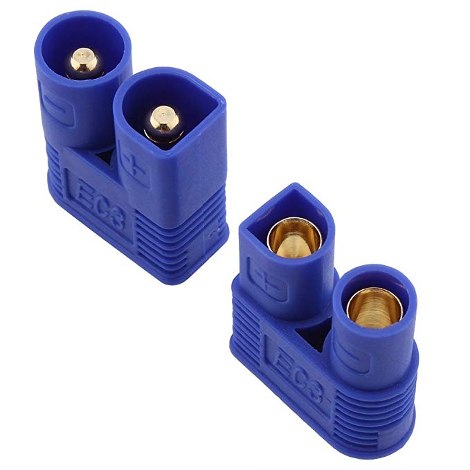 10-Sets-EC3-Connector-35mm-Gold-Bullet-Banana-Plug-Female-Male-RC-ESC-LIPO-Battery-Electric-Motor-Ai-1530483