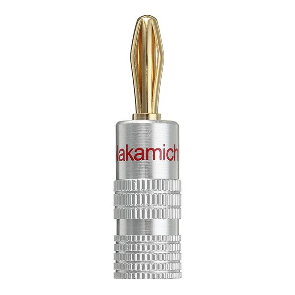 Nakamichi-4mm-Banana-Plug-For-Video-24K-Gold-Plated-Speaker-Copper-Adapter-Audio-Connector-FLM-1159745