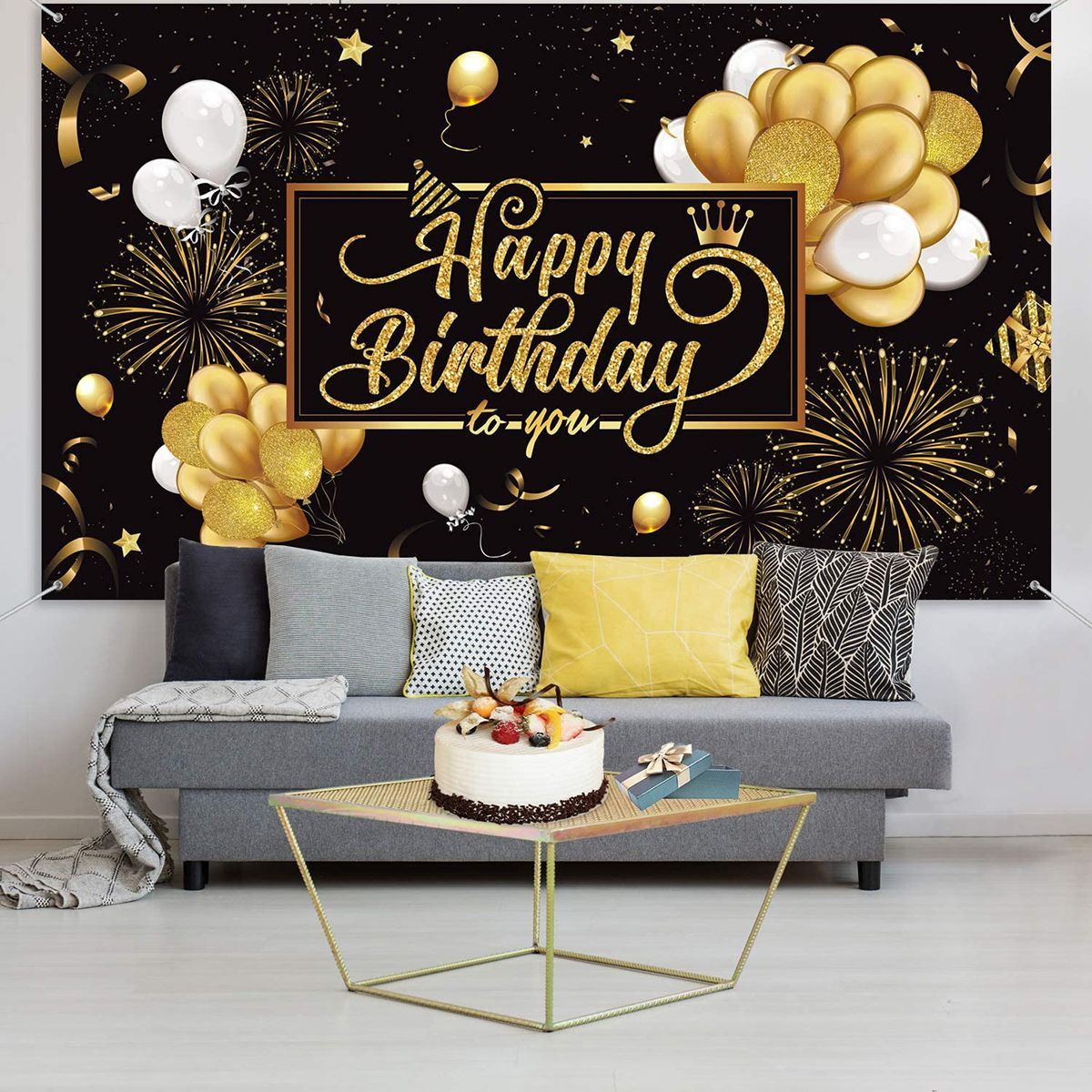 Black-Gold-Balloon-Birthday-Backdrop-Party-Photography-Background-Banner-Decor-1834299