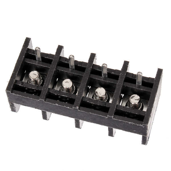 10pcs-2-4-Pin-825mm-Barrier-Screw-Terminal-Blocks-Connectors-Black-951436
