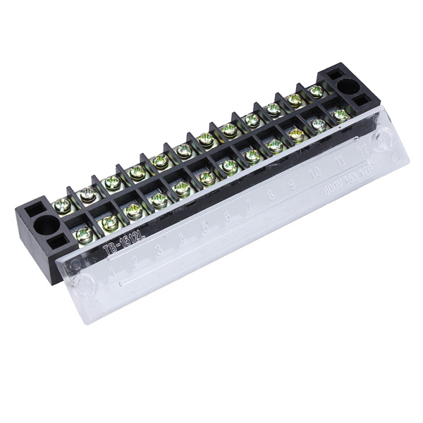 Dual-12-Position-15A-600V-Screw-Terminal-Strip-Covered-Barrier-Block-956788