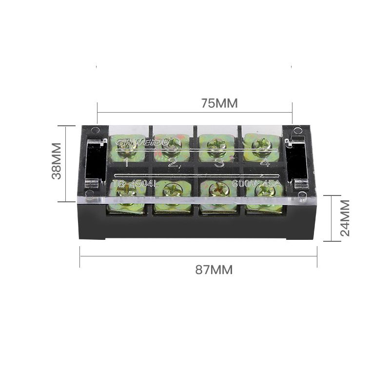 TB4504-600V-45A-4-Position-Terminal-Block-Barrier-Strip-Dual-Row-Screw-Block-Covered-W-Removable-Cle-1431399