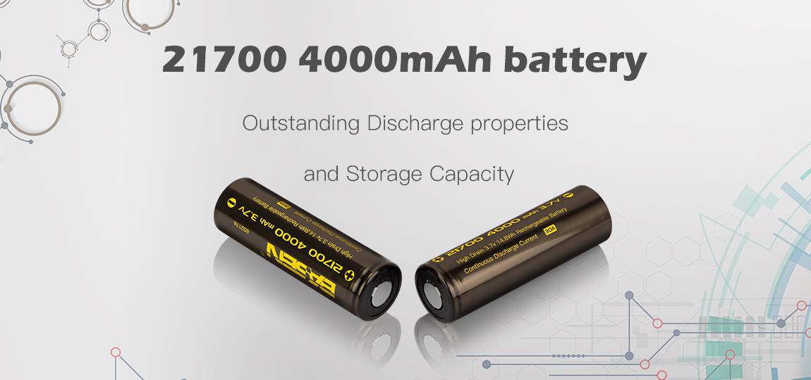 10PCS-Basen-21700-30A-4000mah-37V-High-Drain-Flat-Top-Battery-1448097