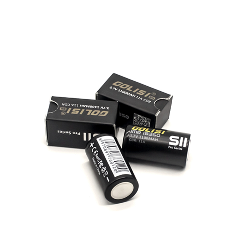 1Pcs-Golisi-S11-18350-1100mAh-10A-High-Drain-Rechargeble-Li-ion-Battery-Flashlight-Battery-1551997