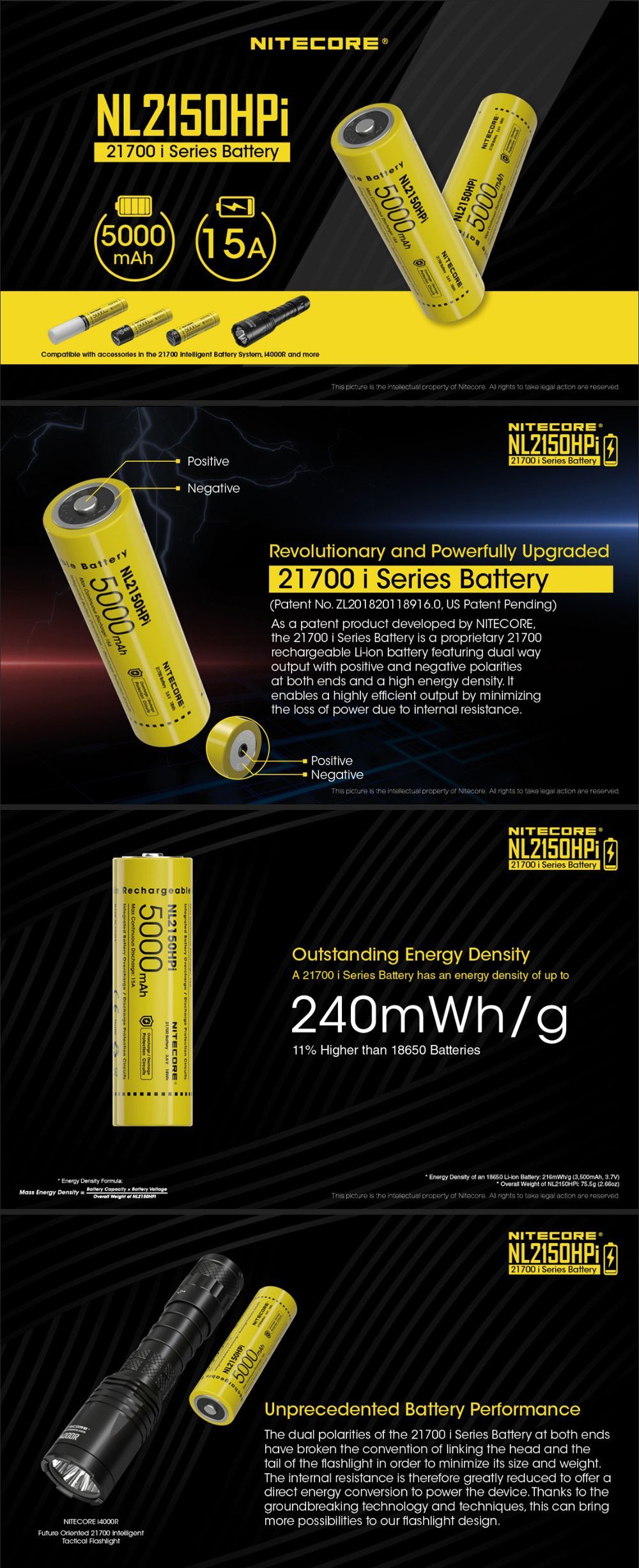 1Pcs-NITECORE-NL2150HPi-21700-Li-ion-Battery-5000mAh-15A-Type-C-USB-Charging-Rechargeable-Battery-Fo-1673544