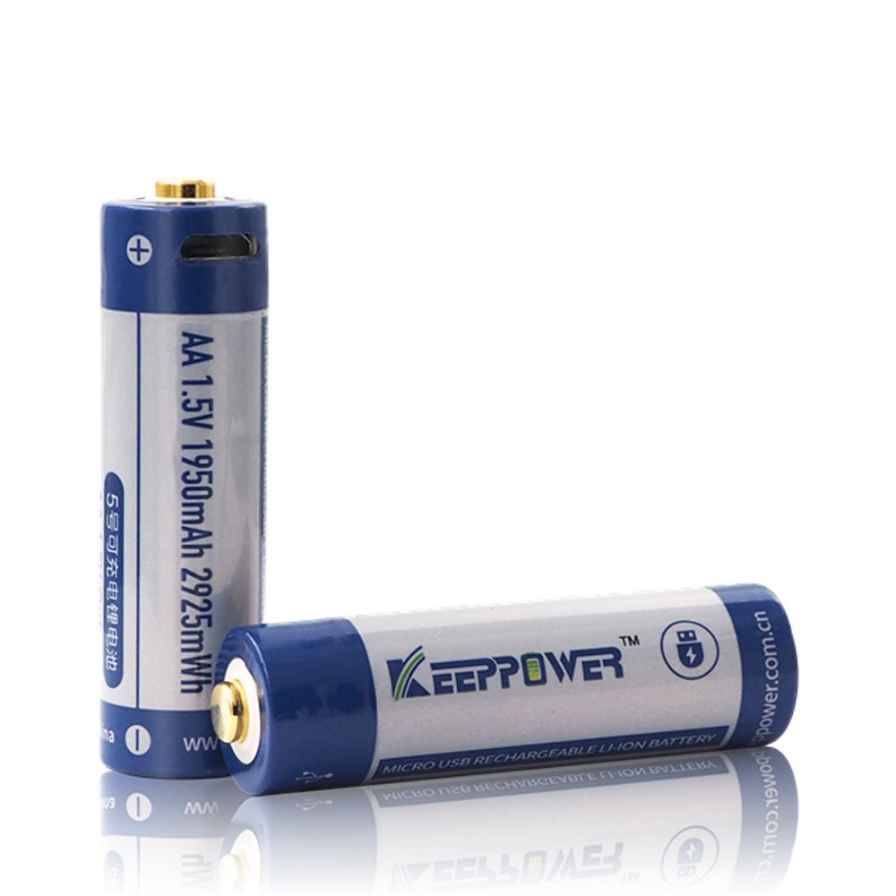 1pc-Keeppower-P1450U1-AA-Micro-USB-14500-15V-1950mAh-Rechargeable-Battery-for-Flashlight-1711965