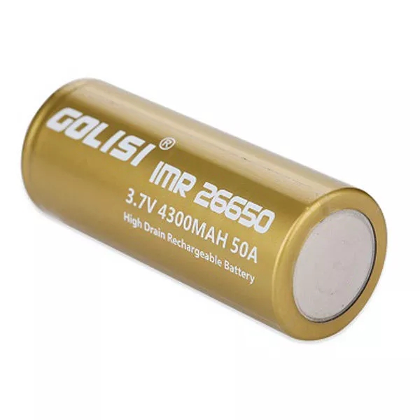 2PCS-GOLISI-S43-IMR26650-4300mah-35A-Protected-Rechargeable-Plate-Head-High-drain-26650-Battery-1450916