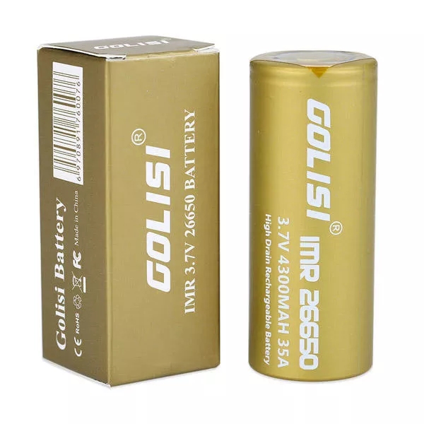 4PCS-GOLISI-S43-IMR26650-4300mah-35A-Protected-Rechargeable-Plate-Head-High-drain-26650-Battery-1450824