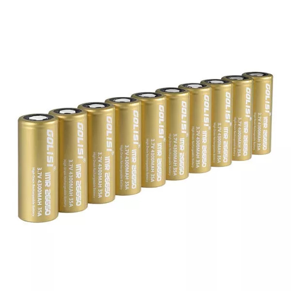 4PCS-GOLISI-S43-IMR26650-4300mah-35A-Protected-Rechargeable-Plate-Head-High-drain-26650-Battery-1450824