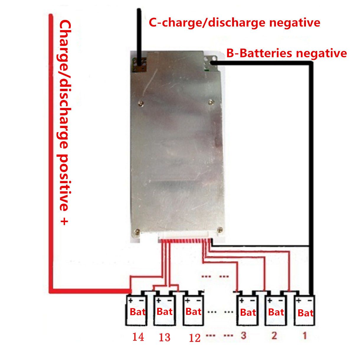 14S-45A-52V-Li-ion-18650-Lithium-Battery-Protection-Board-Cell-Balance-Module-1162771