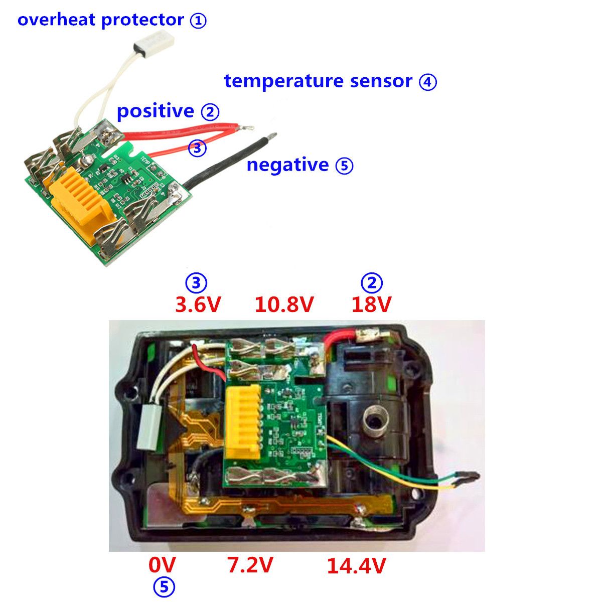 18V-Li-ion-Battery-Protection-Circuit-Module-Board-For-Makita-Drill-1081359