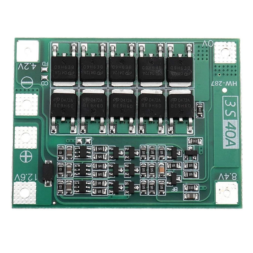 3Pcs-3S-111V-126V-40A-18650-Li-ion-Lithium-Battery-BMS-Protection-Board-1731815