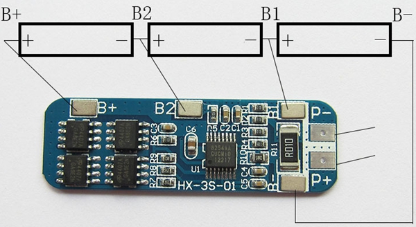 3pcs-3S-12V-10A-18650-Lithium-Battery-Charger-Protection-Board-Module-111V-126V-1191753