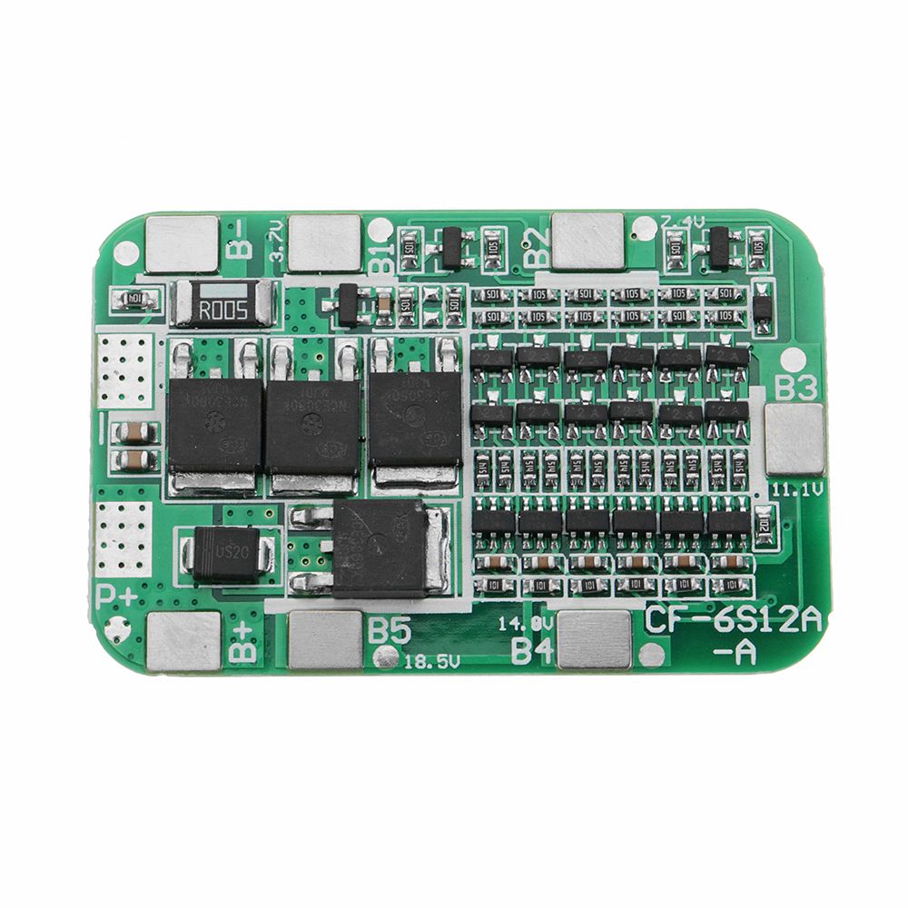 5pcs-DC-24V-15A-6S-PCB-BMS-Protection-Board-For-Solar-18650-Li-ion-Lithium-Battery-Module-With-Cell-1343732