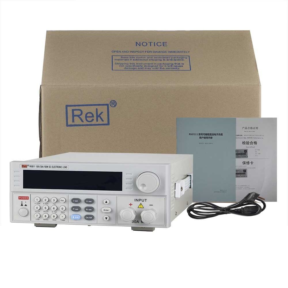 Rek-RK8511-Electronic-Load-Meter-Programmable-DC-Test-Battery-150W-150V-30A-Programmable-Hi-accuracy-1621175